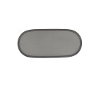 Snack tray Bidasoa Gio Grey Plastic 28 x 12 cm (12 Units)