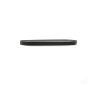 Snack tray Bidasoa Gio Grey Plastic 28 x 12 cm (12 Units)