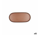 Bol para Aperitivos Bidasoa Gio Marrón Plástico 23 x 10 cm 12 Unidades