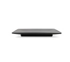 Flat Plate Bidasoa Gio Grey Plastic 21,5 x 21,5 cm (12 Units)