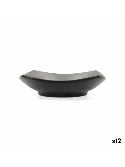 Bol pour Apéritifs Bidasoa Gio Gris Plastique 15 x 15 cm (12 Unités)