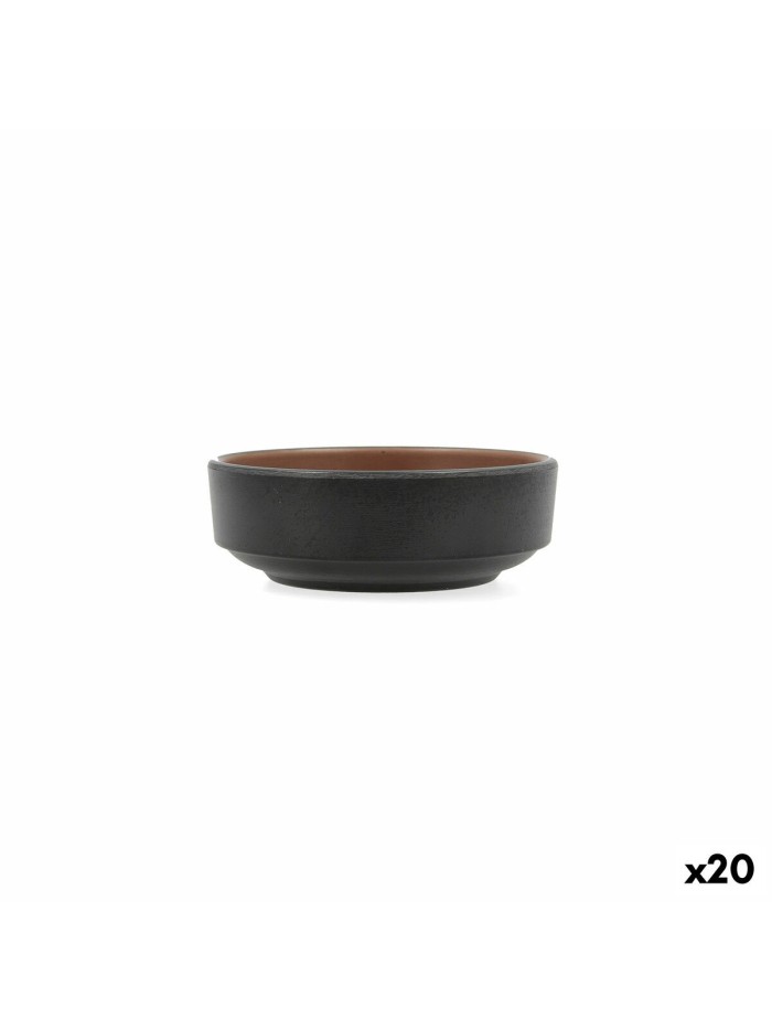 Bol para Aperitivos Bidasoa Gio Marrón Plástico 10 x 10 cm (20 Unidades)