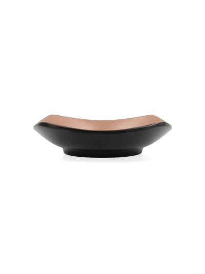 Snack Bowl Bidasoa Gio Brown Plastic 15 x 15 cm 12 Units