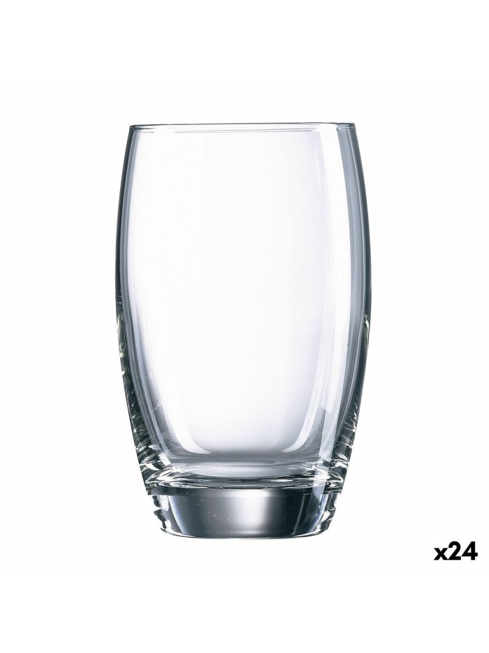 Vaso Luminarc Salto Transparente Vidrio 350 ml 24 Unidades