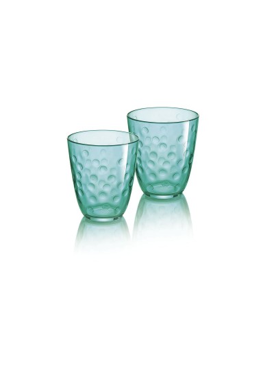 Vaso Luminarc Concepto Pepite Verde Vidrio 310 ml 24 Unidades