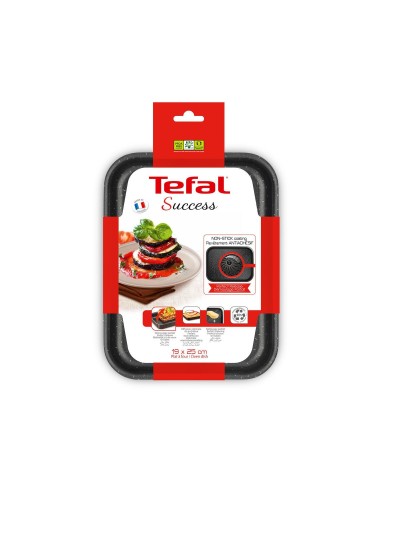 Baking tray Tefal Success Black Metal Aluminium 20 x 26 cm