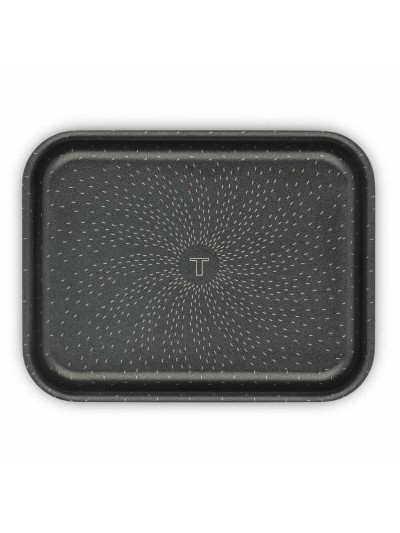 Bandeja para Horno Tefal Success Negro Metal Aluminio 20 x 26 cm