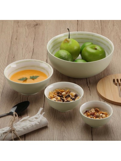 Bowl Versa Light grey 11,5 x 6 x 11,5 xm Ceramic Porcelain