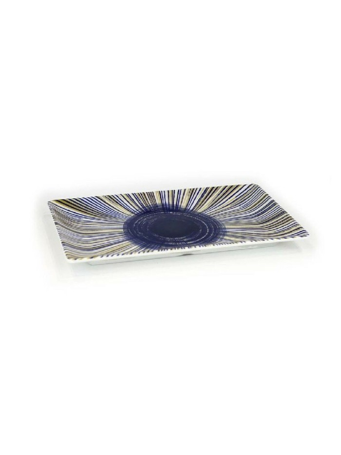 Bandeja La Mediterránea Irys Melamina 20 x 13 x 2 cm