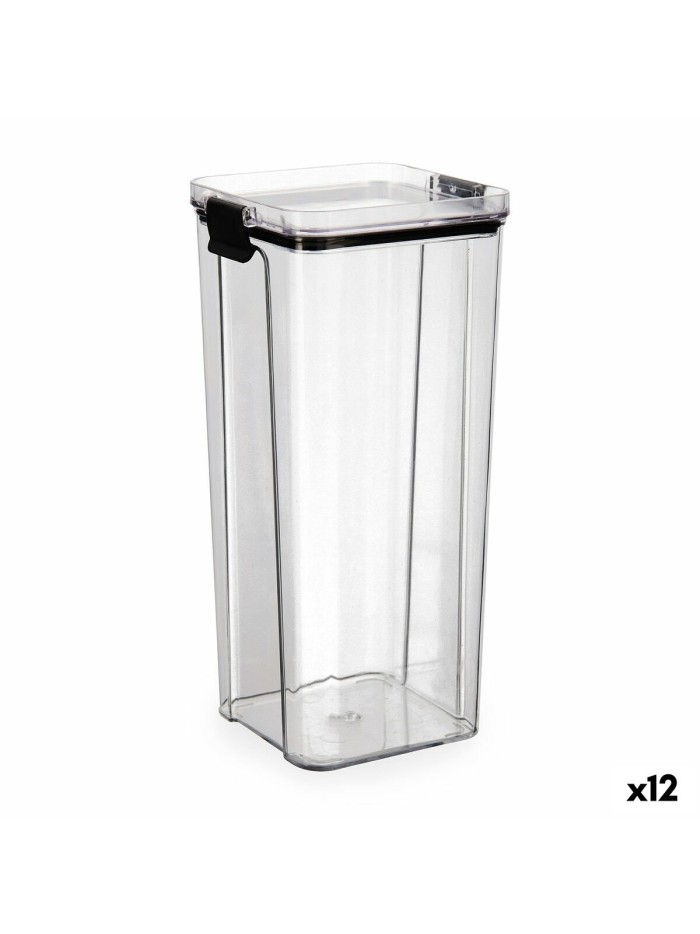 Récipient de Conservation des Aliments Quid Cocco Transparent Plastique 1,8 L (12 Unités)