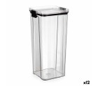 Recipiente Conservador de Alimentos Quid Cocco Transparente Plástico 1,8 L (12 Unidades)