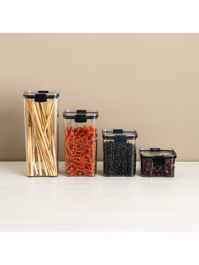 Recipiente Conservador de Alimentos Quid Cocco Transparente Plástico 1,8 L (12 Unidades)