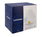 Dinnerware Set Luminarc Harena White Glass 19 Pieces