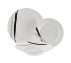 Assiettes Versa Porcelaine Minimaliste 12 Pièces