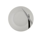 Plato para Postre Versa Minimalista Porcelana