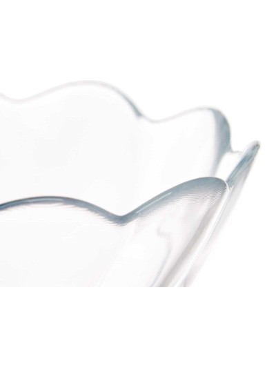 Set of bowls Hasir Transparent Glass (2 Units)