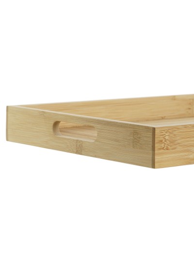 Plateau DKD Home Decor Naturel Bambou 43 x 27 x 4,5 cm