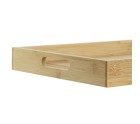 Bandeja DKD Home Decor Natural Bambú 43 x 27 x 4,5 cm