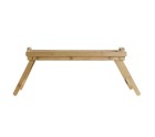 Folding Tray for Bed DKD Home Decor Bamboo 64 x 30 x 24 cm