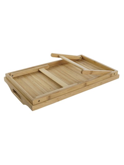 Bandeja de Cama Plegable DKD Home Decor Bambú 64 x 30 x 24 cm