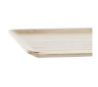 Bandeja DKD Home Decor Natural Bambú 27 x 20 cm 27 x 20 x 0,8 cm