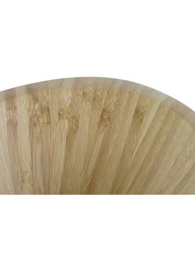 Bowl DKD Home Decor Natural Bamboo 24,6 x 22,5 x 9,5 cm