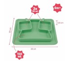 Plate Badabulle B005215 Silicone Children's