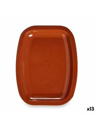 Fuente para Horno Barro cocido 13 Unidades 26 x 2,5 x 20,5 cm