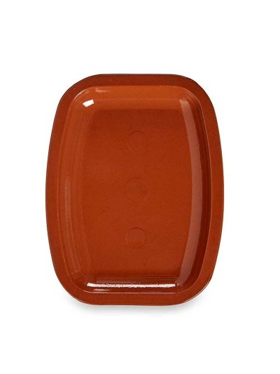 Oven Dish Baked clay 13 Units 26 x 2,5 x 20,5 cm