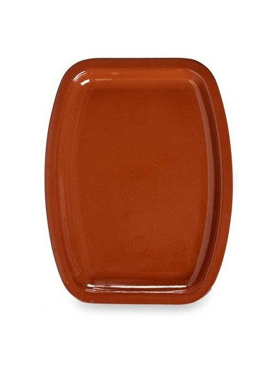 Oven Dish Baked clay 6 Units 30 x 4 x 40 cm