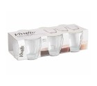 Set de Vasos Transparente Vidrio 150 ml (12 Unidades)