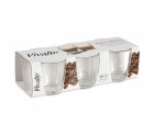 Set of glasses Transparent Glass 90 ml (12 Units)