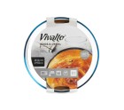 Baking tray Transparent Borosilicate Glass 31,5 x 5 x 31,5 cm (6 Units)