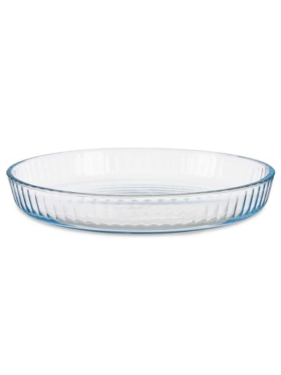 Baking tray Transparent Borosilicate Glass 31,2 x 5 x 5 cm (6 Units)