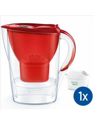 Jarra Filtrante Brita Marella Rojo 2,4 L