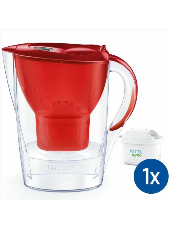 Jarra Filtrante Brita Marella Rojo 2,4 L