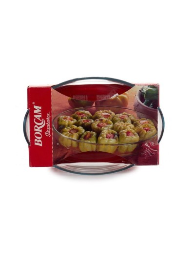 Serving Platter Borcam Oval 2,3 L 22 x 6 x 30,5 cm (6 Units)