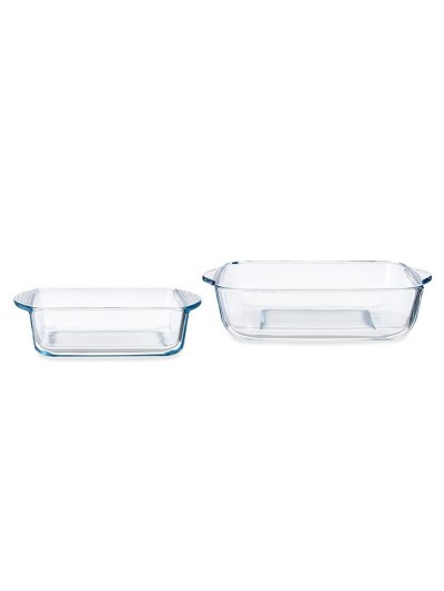 Set of Kitchen Dishes Borcam Squared (4 Units)