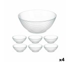 Set de Cuencos Generation Transparente Vidrio (4 Unidades)