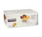 Set of bowls Generation Transparent Glass (4 Units)