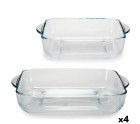 Set of Kitchen Dishes Borcam Squared (4 Units)