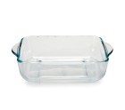 Baking tray Borcam With handles 1,9 L 22 x 6 x 25,5 cm (6 Units)
