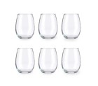 Set of glasses Amber Transparent Glass 350 ml (4 Units)