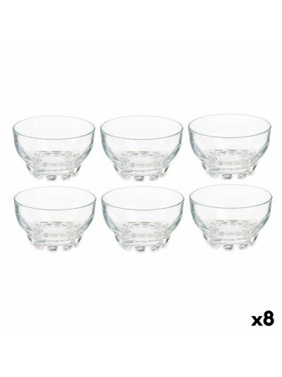 Set de Bols Karaman Transparent verre 275 ml (8 Unités)