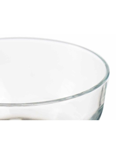 Set of bowls Karaman Transparent Glass 275 ml (8 Units)