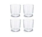 Set de Vasos Bistro 380 ml Transparente Cristal (6 Unidades)