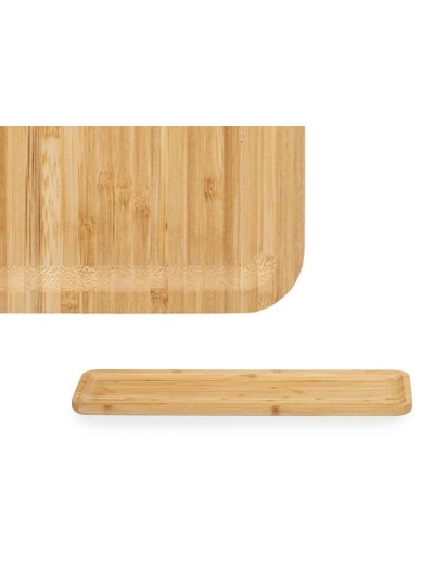 Plateau apéritif Marron Bambou 46 x 1,6 x 15 cm Apéritif (12 Unités)