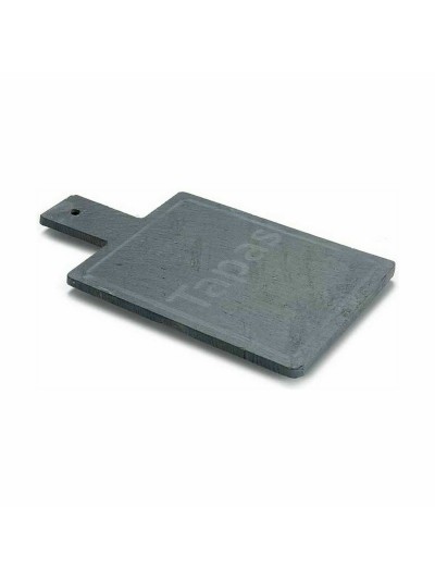 Plateau apéritif Avec poignée Bambou Ardoise 11 x 1 x 19,5 cm (48 Unités)