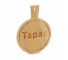 Snack tray With handle Bamboo Board 14 x 1 x 19 cm (48 Units)