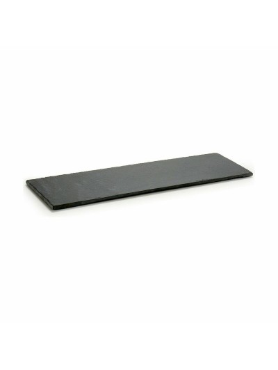 Plateau apéritif Noir Ardoise 50 x 0,5 x 15 cm (12 Unités)